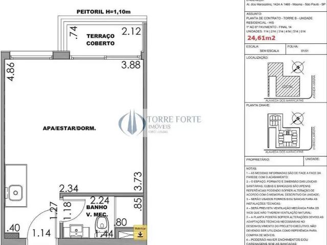 Loft venda em Região Imediata de São Paulo, Região Metropolitana de São Paulo