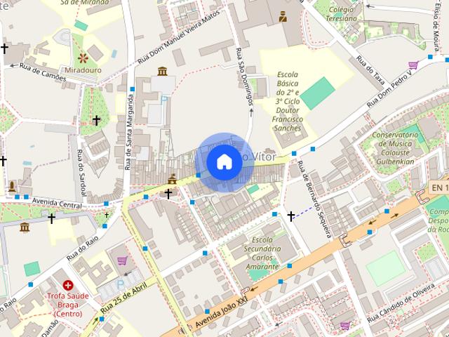 Estúdio alugar em Braga (São Vítor), Braga