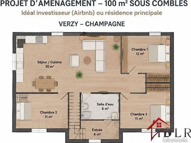 Appartement vente à Verzy, Marne