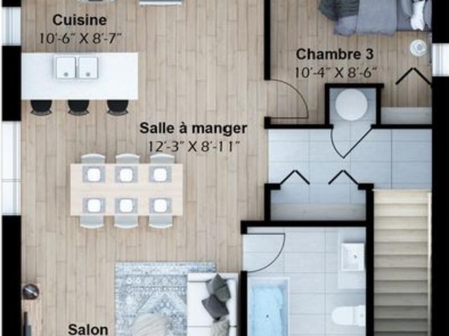 Apartment for rent in Saint-jean-sur-richelieu, Quebec