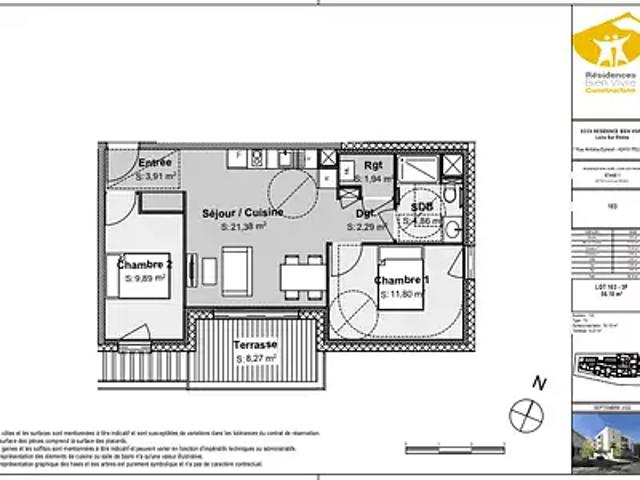 Appartement vente à Lyon, Rhône