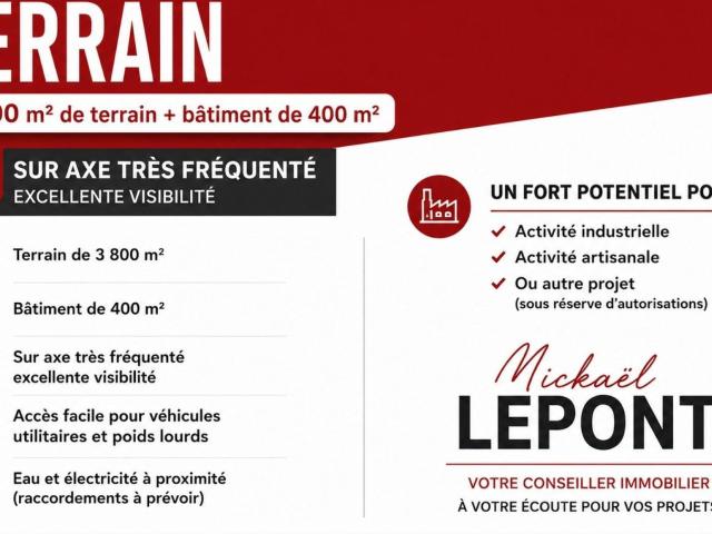 Terrain vente à Laval, Loiron