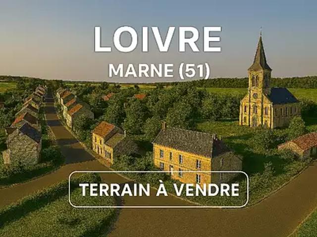 Terrain vente à Reims, Loivre