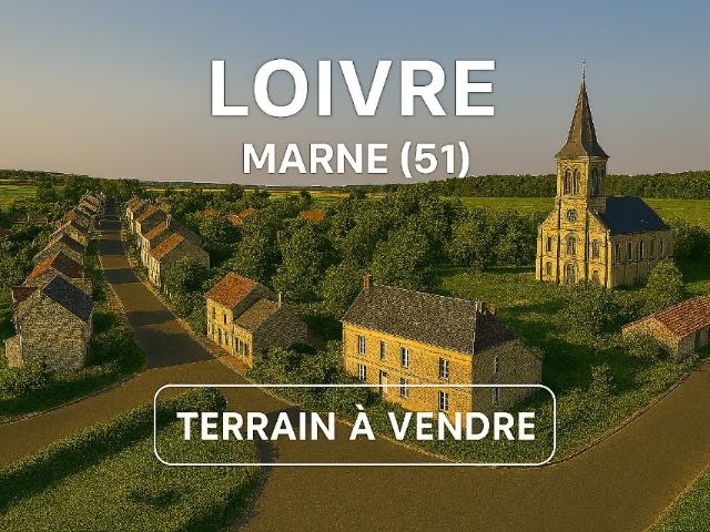 Terrain vente à Reims, Loivre