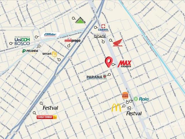 Ponto Comercial aluguel em Boqueirão, Curitiba