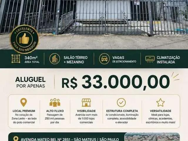 Ponto Comercial aluguel em Região Imediata de São Paulo, Região Metropolitana de São Paulo