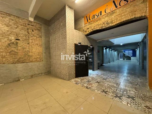 Ponto Comercial aluguel em Santos, Região Geográfica Intermediária de São Paulo