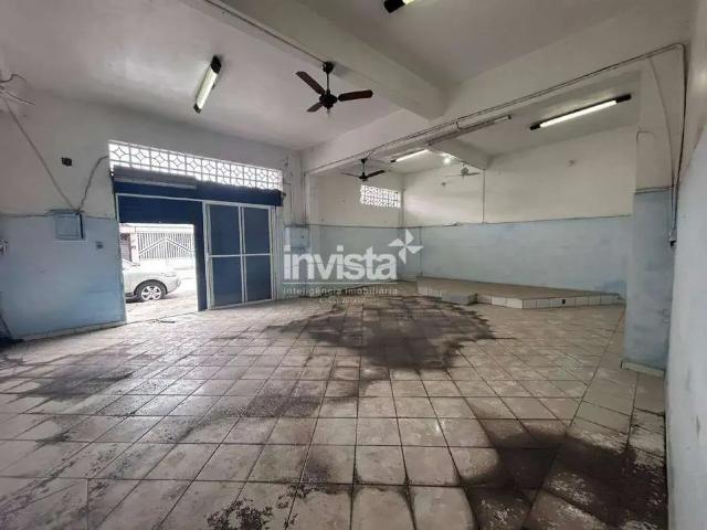 Ponto Comercial aluguel em Macuco, Santos
