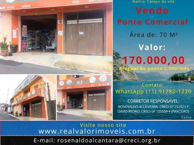 Ponto Comercial venda em Região Imediata de São Paulo, Região Metropolitana de São Paulo