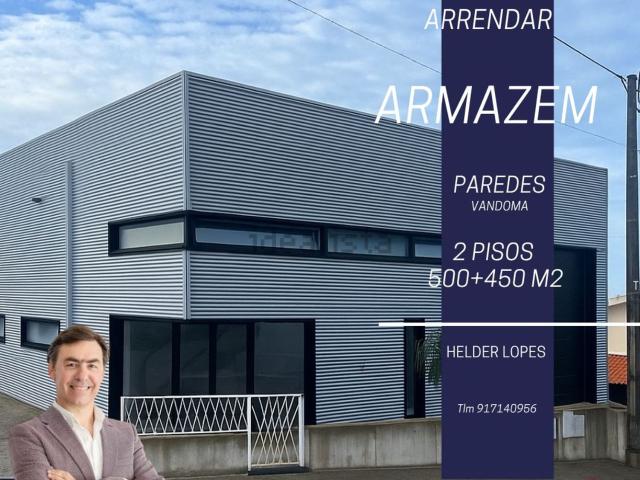 Armazém alugar em Vandoma, Bitarães