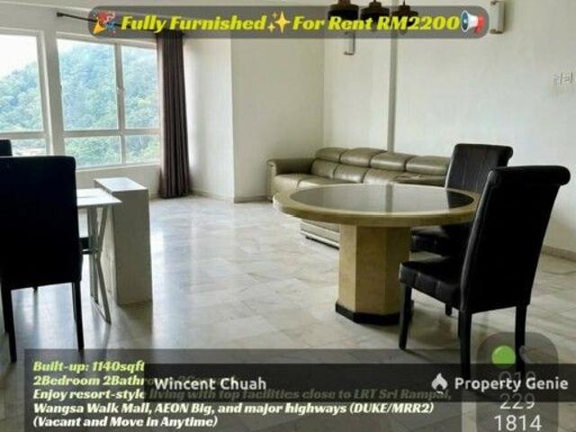 Apartment for rent in Wangsa Maju, Kuala Lumpur