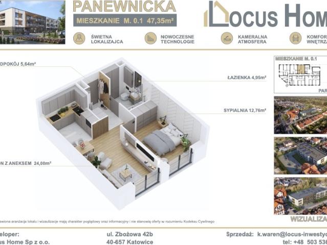 Mieszkanie na sprzedaż w Katowice, Śląskie