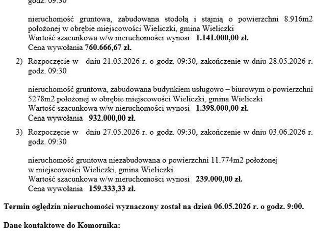 Mieszkanie na sprzedaż w Wieliczki, Warmińsko-mazurskie