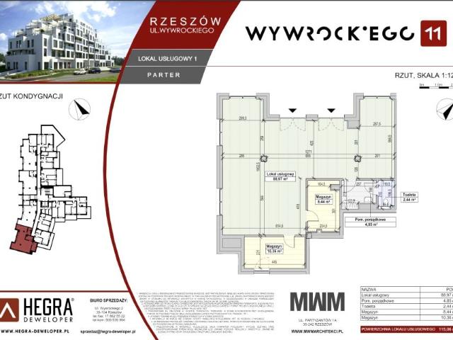 Mieszkanie na sprzedaż w Rzeszów, Podkarpackie