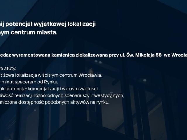 Mieszkanie na sprzedaż w Wrocław