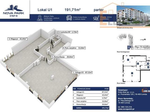 Biuro na sprzedaż w Łomża, Podlaskie