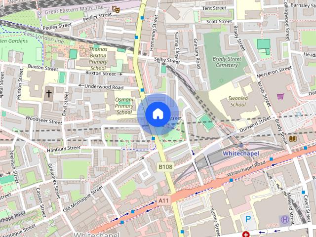 Apartment for rent in Whitechapel, Greater London