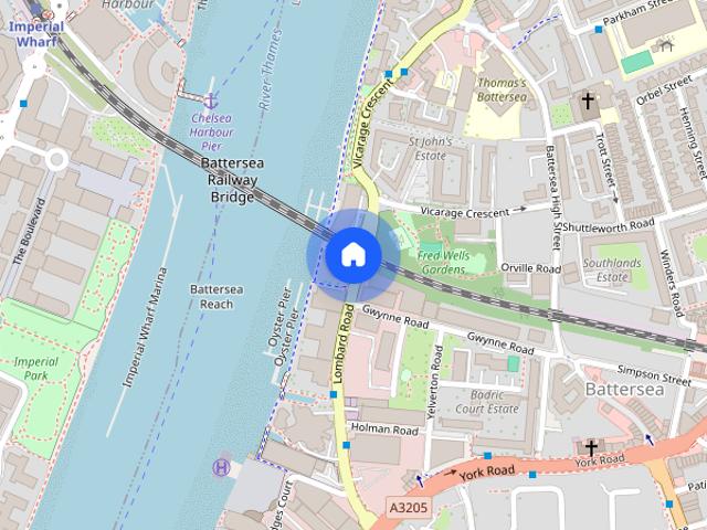 Apartment for rent in Battersea, Isle Of Man