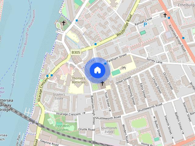 Apartment for rent in Battersea, Greater London