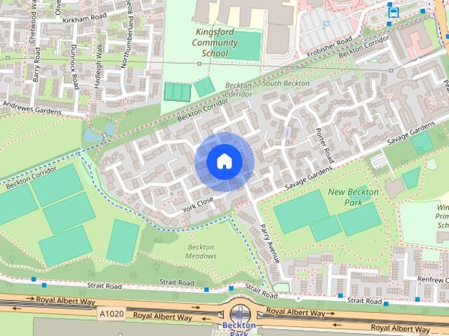 House for rent in South Beckton, Greater London