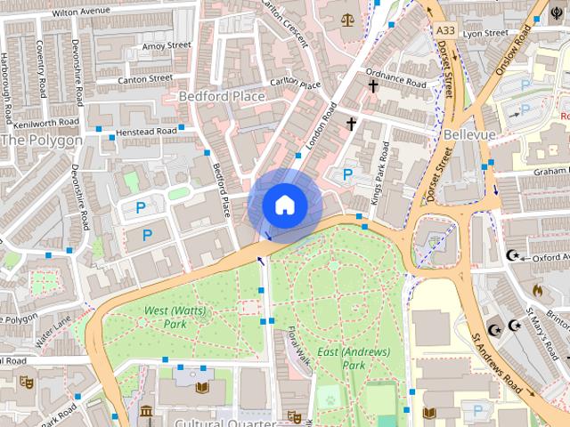 Apartment for rent in Southampton, Bedford Place