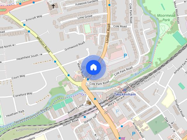 Apartment for rent in St Margarets, Greater London