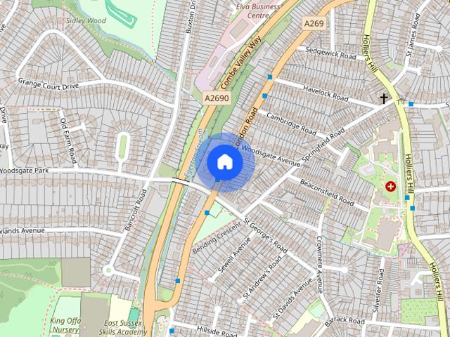 House for rent in Sidley, Heathlands
