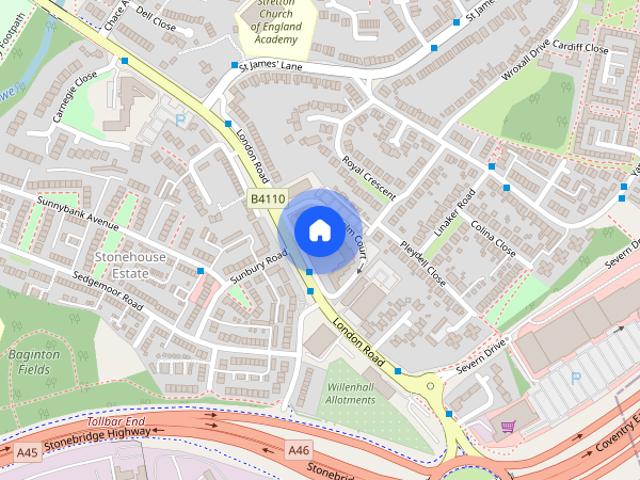House for rent in Stonehouse Estate, Coventry