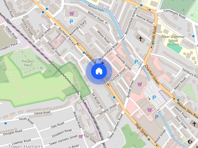 House for rent in Tower Hamlets, Dover