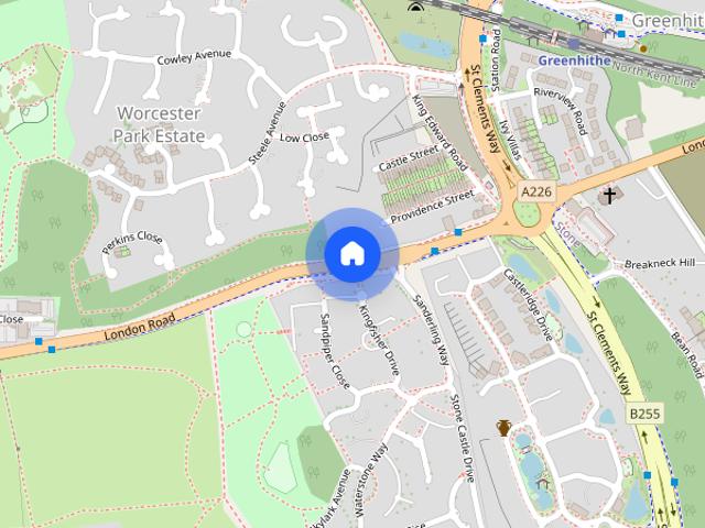 Apartment for rent in Worcester Park Estate, Monks Orchard