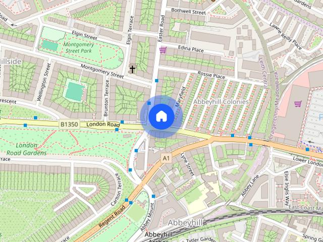Apartment for rent in Hillside, City of Edinburgh