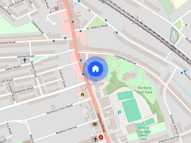 Apartment for rent in London Borough of Croydon, Norbury