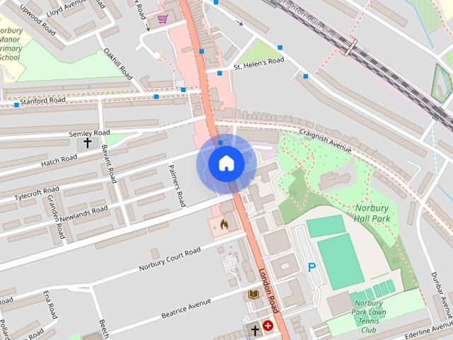 Apartment for rent in London Borough of Croydon, Norbury