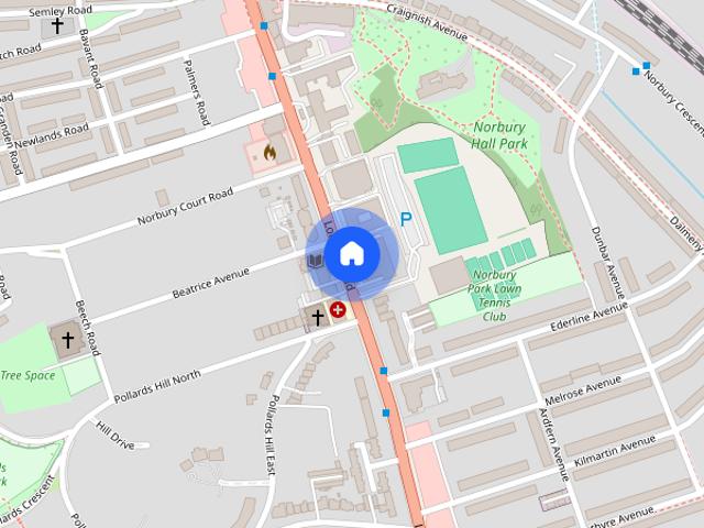 Apartment for rent in London Borough of Croydon, Norbury