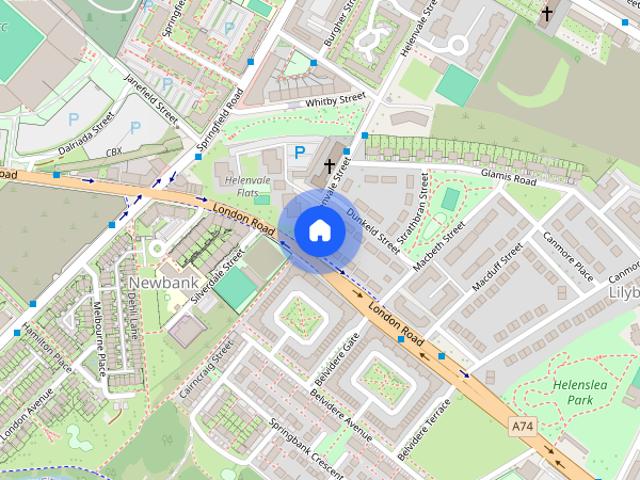 Apartment for rent in Lilybank, Glasgow