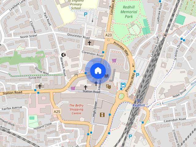 Apartment for rent in Redhill, Reigate and Banstead