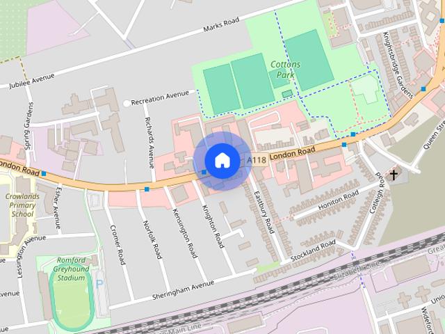 Apartment for rent in Rush Green, Greater London
