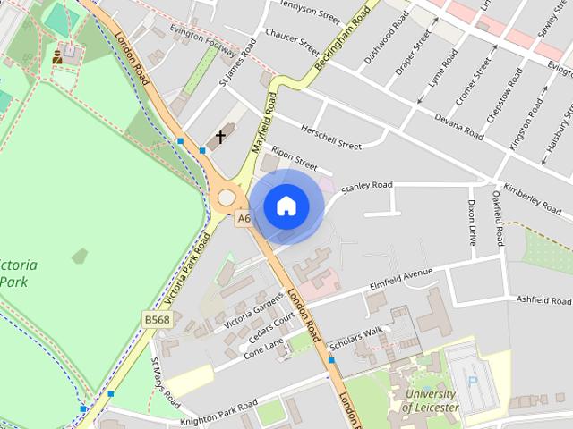 Apartment for rent in Stoneygate, Leicester