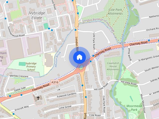 Apartment for rent in St Margarets, Greater London