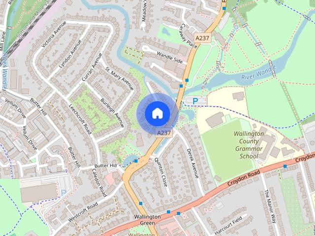 House for rent in London Borough of Sutton, Greater London