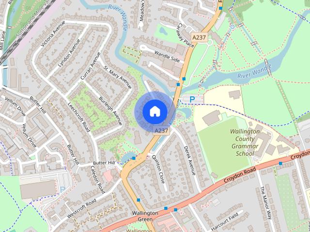 House for rent in London Borough of Sutton, Greater London