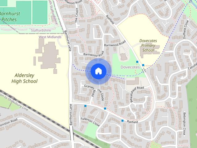 Apartment for rent in Dovecotes, Pendeford