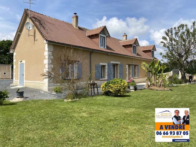 Maison vente à Châteauroux, Luant