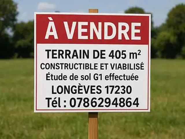 Terrain vente à La Rochelle, Nouvelle-Aquitaine
