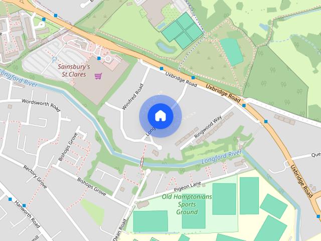 House for rent in Hampton Hill, Greater London