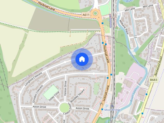 House for rent in Bulwell Hall Estate, City of Nottingham
