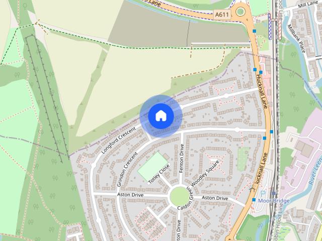 House for rent in Bulwell Hall Estate, City of Nottingham