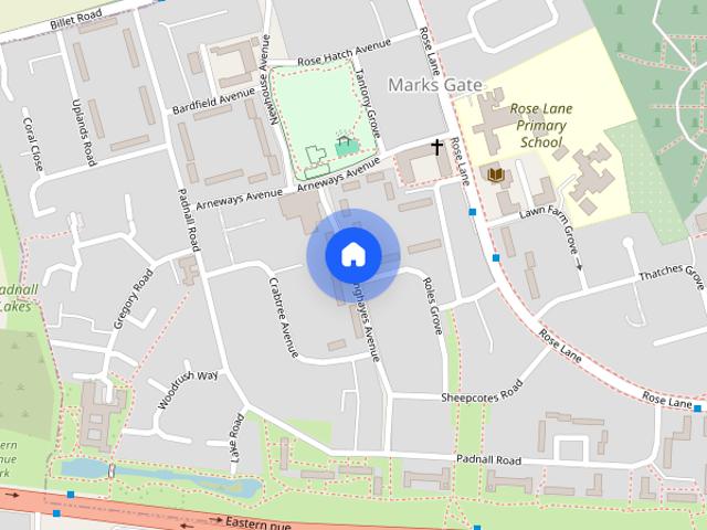 Apartment for rent in Romford, Marks Gate