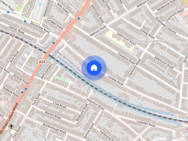 Apartment for rent in Tooting, Furzedown