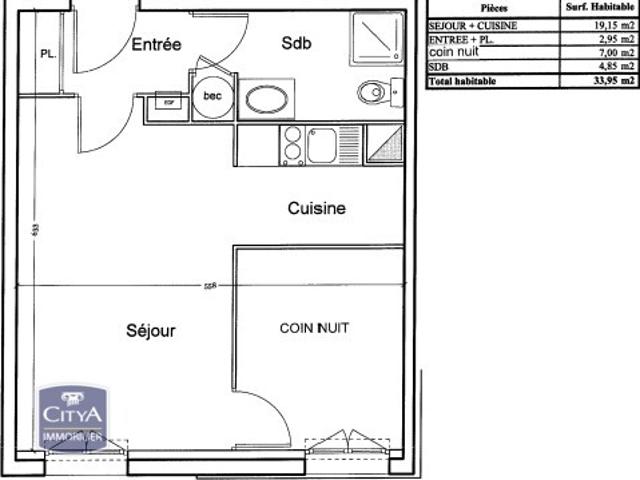 Appartement vente à Amiens, Longueau